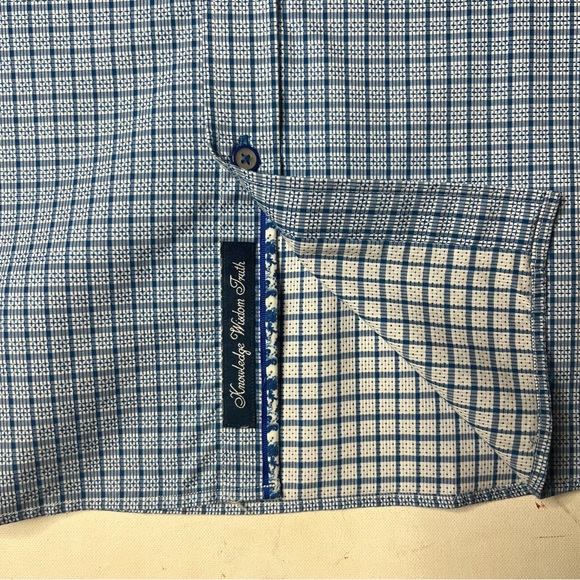 NWT Robert Graham Sansom Long Sleeve Tailored Fit Dress Shirt - Picture 5 of 11